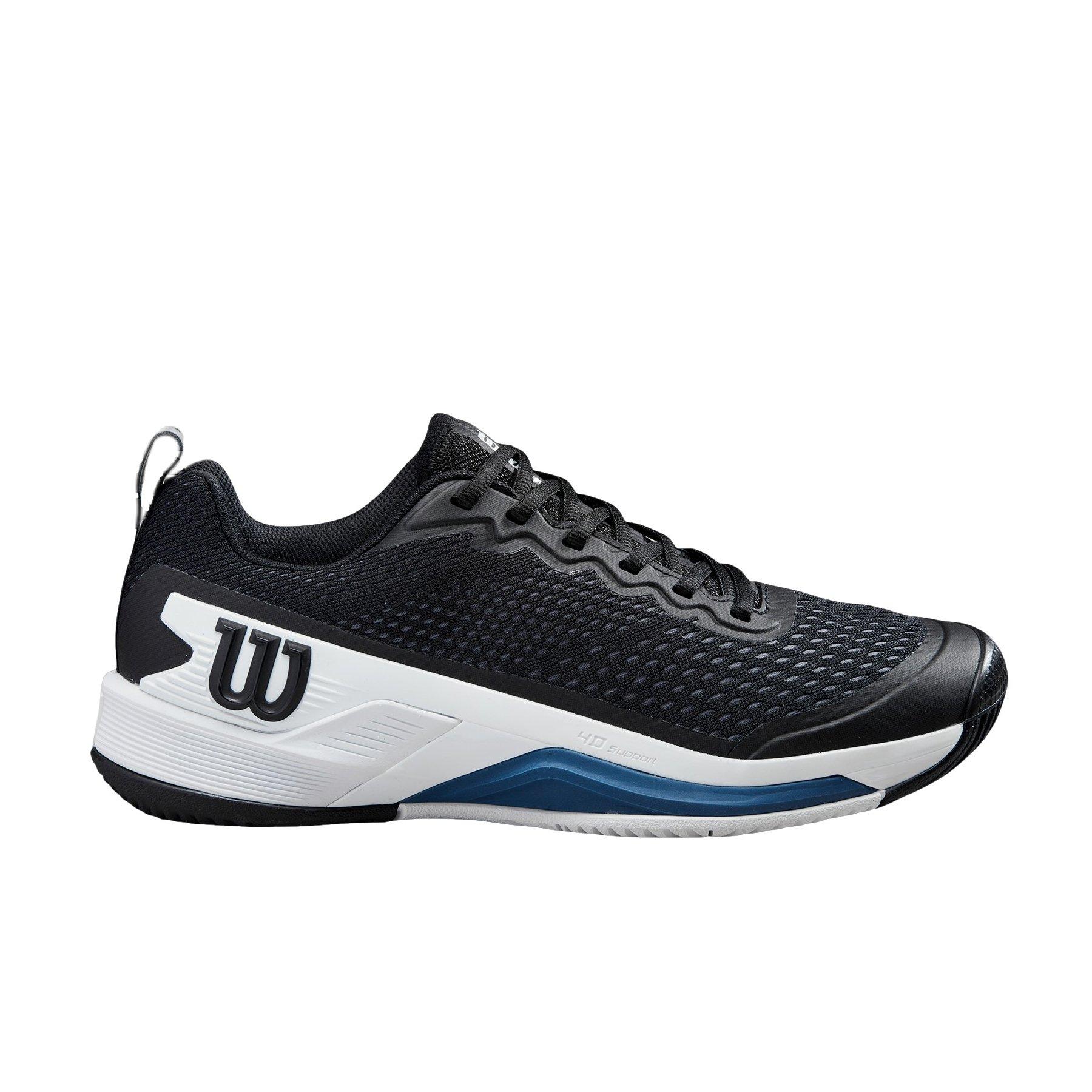 Wilson Rush Pro 4.5 "Black/White/Ensign Blue" Men's Tennis Shoe